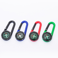 Clips en plastique extérieurs portables faveurs de fête jouets pour Camping randonnée géocaching boussole cadeau accessoires caractéristiques cadran pointeur