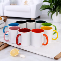 Tasses en céramique créatives personnalisées fournies par le fabricant, design minimaliste moderne, avec poignée, compatibles micro-ondes, cadeaux d'affaires solides