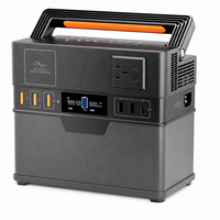 Générateur solaire portable 300W avec panneau 200W - Station d'alimentation rechargeable pour aérateurs et détecteurs de poissons, lampes frontales et bateaux à appâts