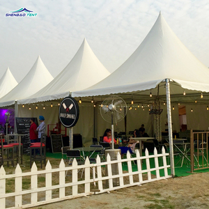 Carpa Pagoda de Aluminio para Exteriores con Estructura de Acero y Cubierta de Lona con Tela de PVC Impermeable para Bodas y Fiestas - Product Image 4