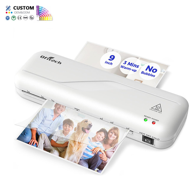 Ofitech OEM Wholesale Portable Laminator Letter Size Laminadora Thermal Laminator with Hot and Cold A4 Small Laminating Machine