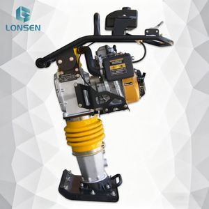 Apisonadora de Gasolina Lonsen HCR90 con Estructura Metálica, de Alta Resistencia para Construcción de Carreteras, 4-7HP, Alta Eficiencia - Product Image 4