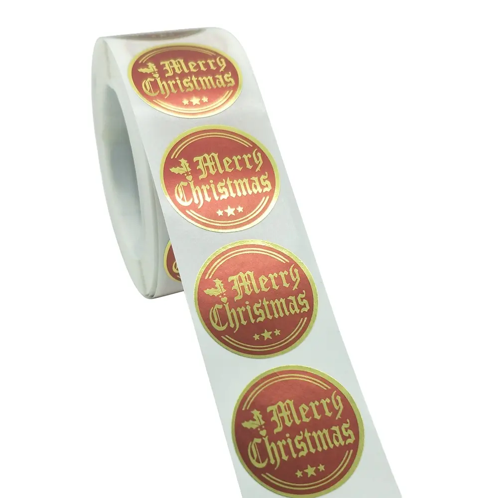 Merry Christmas stickers printable