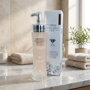 โลชั่นไวท์เทนนิ่ง 3W CLINIC CRYSTAL WHITE MILKY ผสมไนอะซินาไมด์ บำรุงผิวหน้า 50 มล. ผลิตภัณฑ์ดูแลผิวหน้าจากเกาหลี K-beauty - Product Image 3