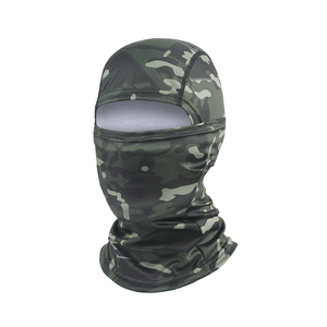 High Elastic Breathable One-Hole Balaclava Summer Outdoor Sunshade for Sports-Ice Silk <b>Sunscreen</b> Made Comfortable Polyester - Product Image 3