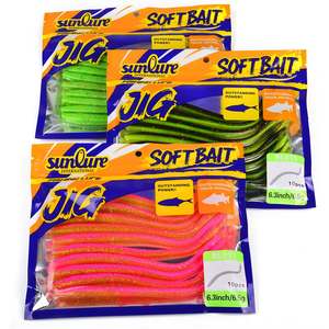 SNEDA Señuelos de Pesca de Hundimiento Lento Senko Worm, Cebo Artificial de Plástico Blando de Caída Natural para Pesca Finesse de Lubina y Perca - Product Image 6