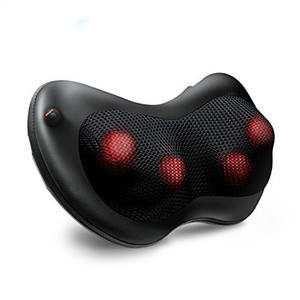 Recargable amasar Shiatsu calefacción cuello y la cintura almohada de masaje - Product Image 1