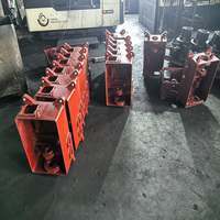 Cadre de pont en fonte ductile moulé en Chine, personnalisable OEM, revêtement en poudre, marque Peng Xin