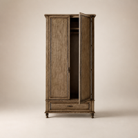 Commode de rangement et armoire à 2 portes, style palais traditionnel de luxe, pour projet résidentiel moderne, écologique, gain de place et durable