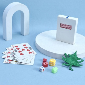 Cartes à Jouer Imperméables en PVC Noir pour Fêtes Familiales, <span class=keywords><strong>Poker</strong></span>, Jeu de Société, <span class=keywords><strong>Solitaire</strong></span> – 1 Pièce, Style Art Volant, Format Standard - Product Image 2