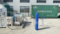 Générateur d'oxygène PSA, machine d'usine, ligne de production 220V avec composants principaux - moteur, PLC pour station de remplissage d'oxygène