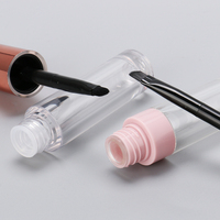 Tubes de brillant à lèvres en PETG 6ml vides personnalisés OMI avec brosse en aluminium Tubes d'huile à lèvres Conteneur de brillant à lèvres