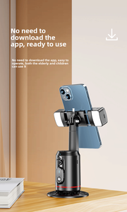 2025 nuevo Q02 Auto Face Tracking Gimbal estabilizador Cámara 360 rotación soporte para teléfono AI trípode <span class=keywords><strong>Selfie</strong></span> <span class=keywords><strong>Stick</strong></span> con Control remoto - Product Image 6
