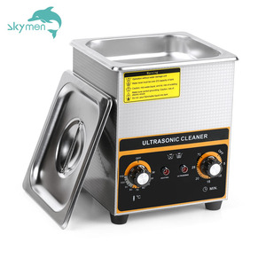 <span class=keywords><strong>Nettoyeur</strong></span> à ultrasons Skymen ODM Lab 2L Commercial Petit <span class=keywords><strong>Nettoyeur</strong></span> à ultrasons à bouton rotatif 60w pour le nettoyage des outils médicaux de salon de manucure et de clinique - Product Image 2