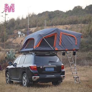 Maravilhosa Viagem Dobrável Tente De Toit Roof Top Tenda Shell Duro Alumínio Com Anexo Lado Do Carro Barraca Do Toldo Opcional - Product Image 1