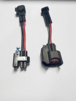Conector de inyector de combustible EV6 EV14 adaptador de arnés adaptador de clip de enchufe eléctrico