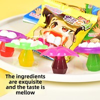 Bonbons fantaisie en gros d'usine, bonbons gélifiés amusants en forme de lèvres et de dents, saveurs de fruits assorties, friandises pour fêtes d'enfants