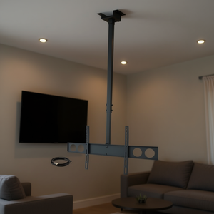 Soporte de techo MegaMounts para TV de 37 a 70 pulgadas, de acero resistente, inclinable con rotación de 360 grados para televisores LCD LED - Product Image 2