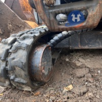 Mini-excavatrice Bobcat E20 d'occasion en bon état, 2 tonnes, hydraulique, sur chenilles, faible nombre d'heures de travail, pour la construction, à vendre