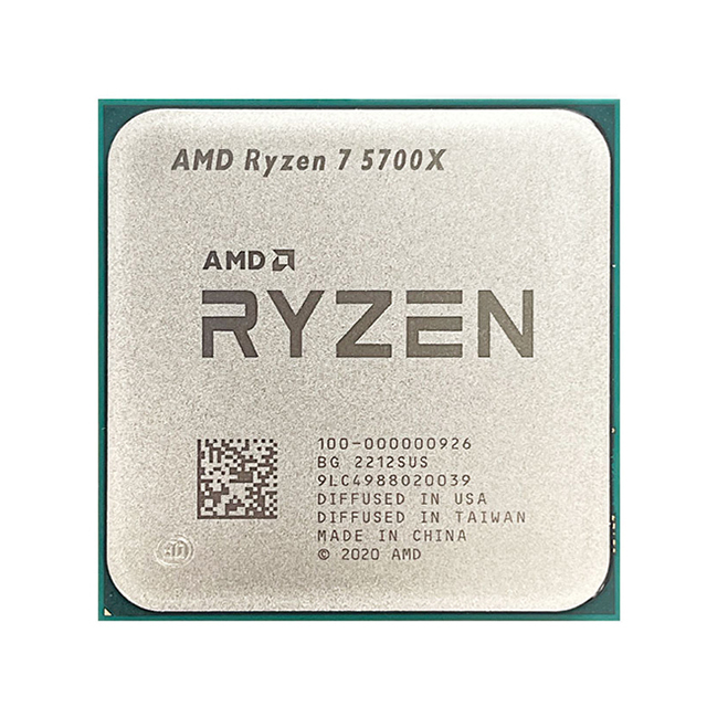 Used AMD for 7 5700X 3.4 GHz 8-Core 16-Thread 7nm L3 32MB Socket AM4 No-Fan New Desktop 64-bit Processor