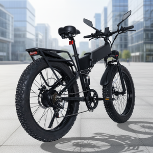 Bicicleta Eléctrica Todoterreno de Alto Rendimiento de 1000W, Batería de 48V 15Ah, Neumáticos Anchos, Frenos de Disco Hidráulicos de Aluminio - Product Image 5