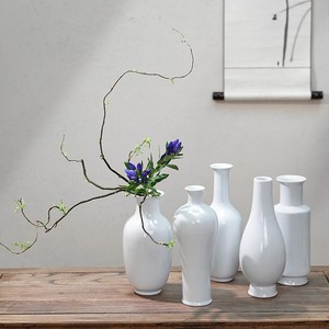 Jarrón de cerámica, decoración para sala de estar, arreglo floral de estilo INS, luz simple, cultura hidropónica lujosa y de alta gama - Product Image 1