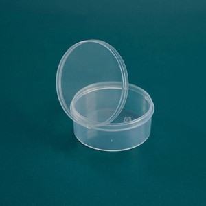 Cosmetic Containers Cosmetic Packing Flip Top <b>Jars</b> Plastic <b>Jars</b> with Hinged Lids 3ml 5ml 10ml - Product Image 1