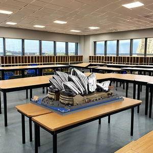 8210 Set <span class=keywords><strong>de</strong></span> Bloques <span class=keywords><strong>de</strong></span> Construcción <span class=keywords><strong>de</strong></span> Plástico ABS del Teatro <span class=keywords><strong>de</strong></span> la Ópera <span class=keywords><strong>de</strong></span> Sídney, Modelo DIY, Juguete Educativo Creativo Unisex para Niños <span class=keywords><strong>de</strong></span> 5 a 7 Años - Product Image 5