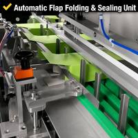 Máquina automática de embalaje de caja de pañuelos faciales suaves de papel para el hogar, máquina de embalaje de servilletas de papel higiénico con servoaccionamiento