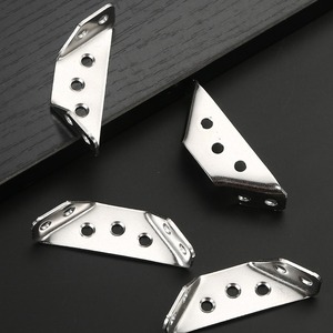 Fu Yin Lai Stainless Steel <b>Corner</b> Bracket Multifunctional Trapezoidal <b>Shelf</b> Support For Kitchen Cabinet <b>Wall</b> Mounting - Product Image 3