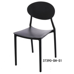 Chaise de salle à manger portable et durable en PP, au design décontracté, pour cour de ferme et utilisation intérieure/extérieure - Product Image 3