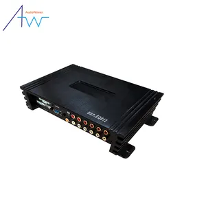 Professional Amplifier OEM 8 Channels DSP Amplifier Car Audio Processor mit LCD Remote Controller