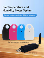 Système de surveillance de la température et de l'humidité pour supermarchés frigorifiques IoT – Kit de capteurs thermométriques