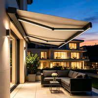 Tente à baldaquin autoportante en aluminium, grande, moderne, écologique, imperméable et anti-UV, pour villa, patio, restaurant, fête en plein air