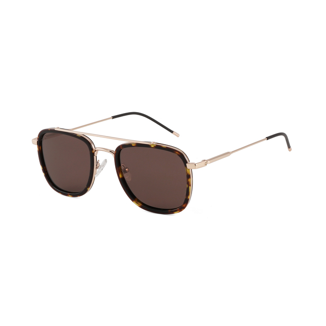 New Luxury Oversized Metal Sunglasses Neutral Metal Polarized Sunglasses
