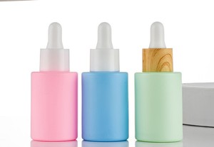 Tinh dầu Chai Thủy Tinh 80ml-100ml rõ ràng Frosted 20ml-60ml <span class=keywords><strong>dropper</strong></span> huyết thanh chai mỹ phẩm CN; Jia hộp đóng gói - Product Image 5