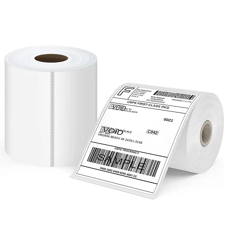 Good Price accepted direct self adhesive 4x6 500pcs direct thermal printer shipping label