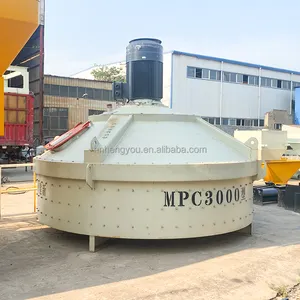 Hot mpc 500L 800L 1000L trộn bê tông Giá hành tinh bê tông Pan Mixer với Lift