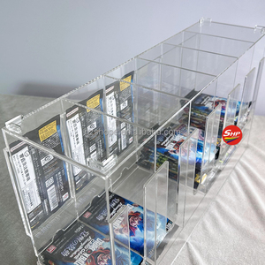 Affichage de cartes à collectionner en acrylique résistant aux UV 6 emplacements SHP Direct Sales Cartes <span class=keywords><strong>Pokemon</strong></span>: Support d'affichage scellé du pack <span class=keywords><strong>Booster</strong></span> des <span class=keywords><strong>évolution</strong></span>s - Product Image 5