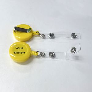 Porte-badge rétractable personnalisé avec logo, portable, avec boucle télescopique pour infirmières, enseignants, médecins, porte-cartes d'identité - Product Image 4
