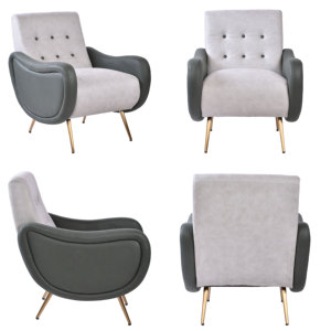 <span class=keywords><strong>Fauteuil</strong></span> d'appoint en <span class=keywords><strong>microfibre</strong></span> CARLFORD pour la maison, le salon, la chambre ou l'hôtel – <span class=keywords><strong>Fauteuil</strong></span> en <span class=keywords><strong>tissu</strong></span> de style détente - Product Image 3
