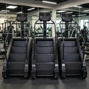 Appareil de <span class=keywords><strong>fitness</strong></span> aérobie intelligent électrique Liva Luxury en acier, <span class=keywords><strong>machine</strong></span> à monter les escaliers, usage commercial - Product Image 4
