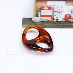 Écharpe en résine de couleurs assorties avec boucle de ceinture, fermoir de foulard pour t-shirt en soie, chemisier, sac spécial, pendentifs, breloques - Product Image 6