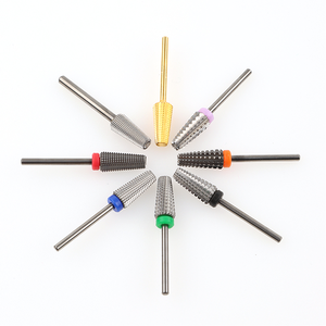 Bộ mũi khoan mài móng tay bằng cacbua vonfram, loại lớn, <span class=keywords><strong>5</strong></span> trong <span class=keywords><strong>1</strong></span>, bán buôn, kích thước 3/32 inch - Product Image 2