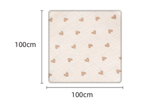 ผ้าห่มมัสลินผ้าฝ้ายแท้สำหรับเด็ก<span class=keywords><strong>แรก</strong></span>เกิด - ผ้าคลุมเตียงสองชั้นสำหรับเด็กทารกและเด็กเล็ก - Product Image 6