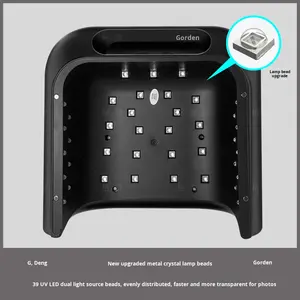 <span class=keywords><strong>Lampe</strong></span> à ongles professionnelle <span class=keywords><strong>Sunuv</strong></span> Sun3S <span class=keywords><strong>lampe</strong></span> de polymérisation 48W Machine de photothérapie Led capteur sèche-ongles en gros - Product Image 2