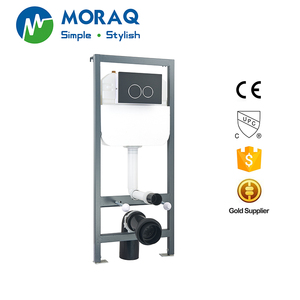 Réservoir de toilette <span class=keywords><strong>suspendu</strong></span> de haute qualité avec pièces de réservoir dissimulées dans le mur Style design moderne avec <span class=keywords><strong>bouton</strong></span> poussoir de réservoir de toilette - Product Image 3