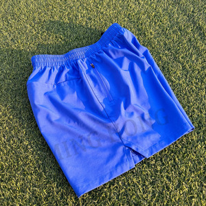 Short de course personnalisé en nylon léger avec poche latérale à fermeture éclair et ceinture à cordon pour hommes - Product Image 4