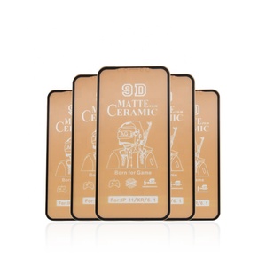 ฟิล์มกันรอยเซรามิกแบบด้าน 9D ความคมชัดสูง นุ่ม ยืดหยุ่น ป้องกันแรงกระแทก สำหรับ <span class=keywords><strong>iPhone</strong></span> 16 15 14 Plus <span class=keywords><strong>13</strong></span> Pro Max 12 Mini 11 XR - Product Image 3