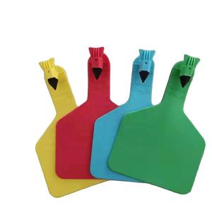 Dierlijke plastic oormerken voor veeidentificatie, duurzame boerderijmanagementlabels voor runderen, varkens en schapen, nummeringssysteem - Product Image 1